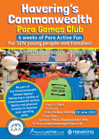 Havering's Commonwealth Para Games Club