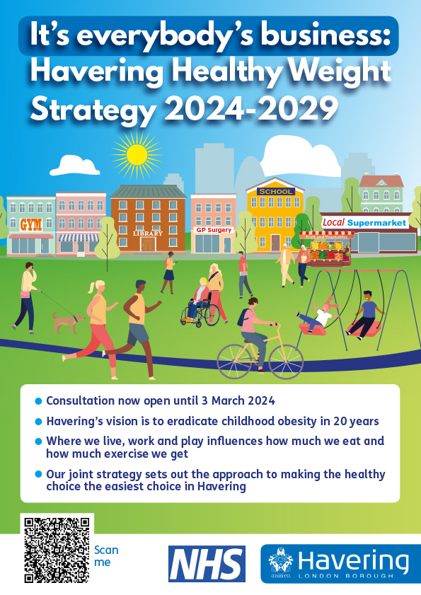 Healthy Weight Strategy 2024 2029 poster
